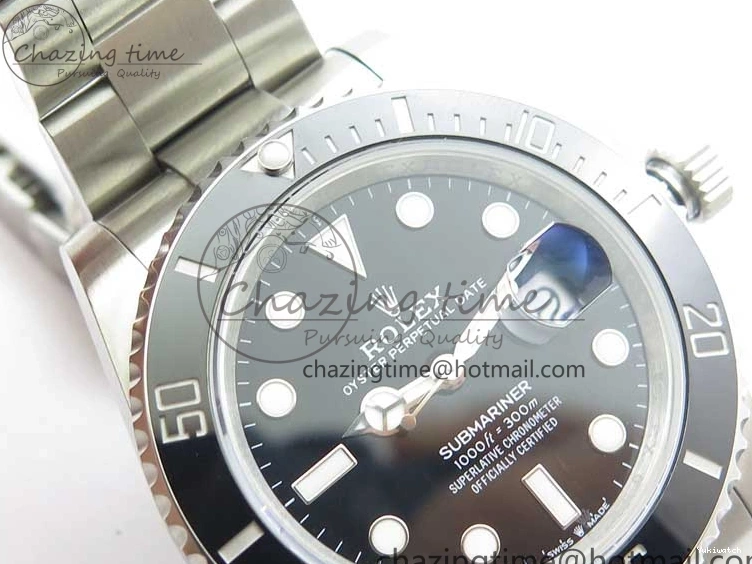 126610 Steel LN ‘Green 1:1 904L Best Maker’ Edition 41mm Submariner A2824 0311